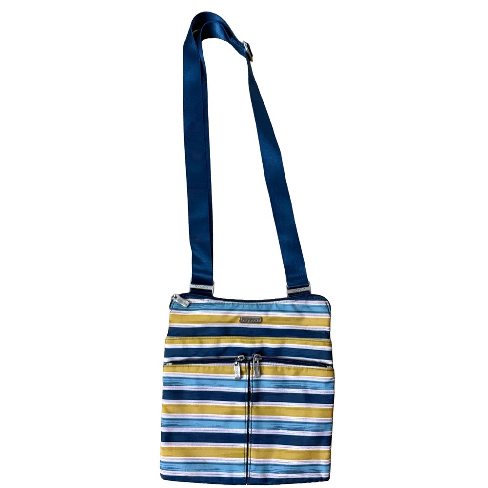 BAGGALLINI Striped Crossbody Purse/Handbag/Travel Organizer - Picture 9 of 12